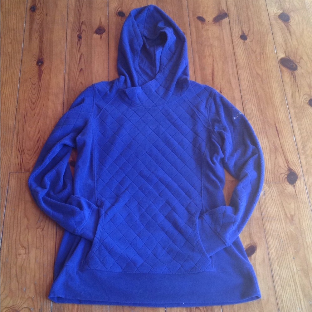 Blue/Purple Columbia Sport hooded sweater